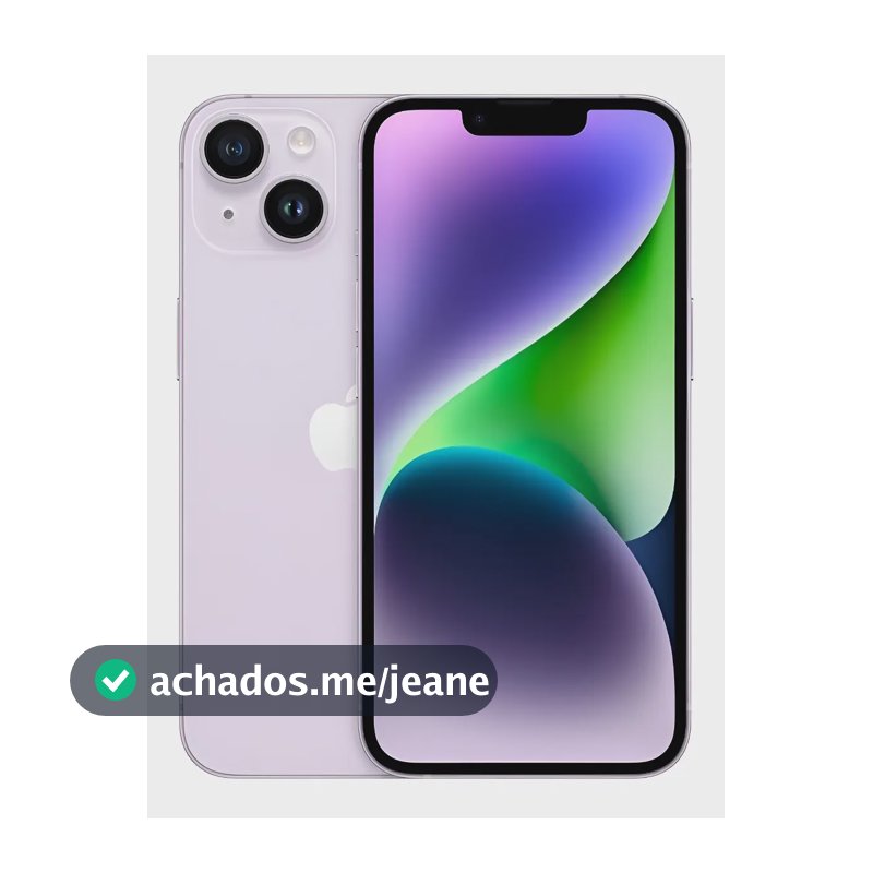Apple iPhone 14 (128 Gb) - Roxo (Novo com caixa aberta)
