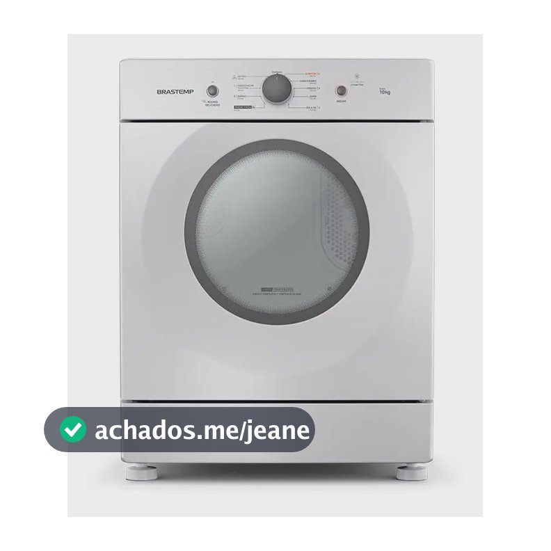 Secadora de Roupa Brastemp 10kg BSR10BB Cor Branco