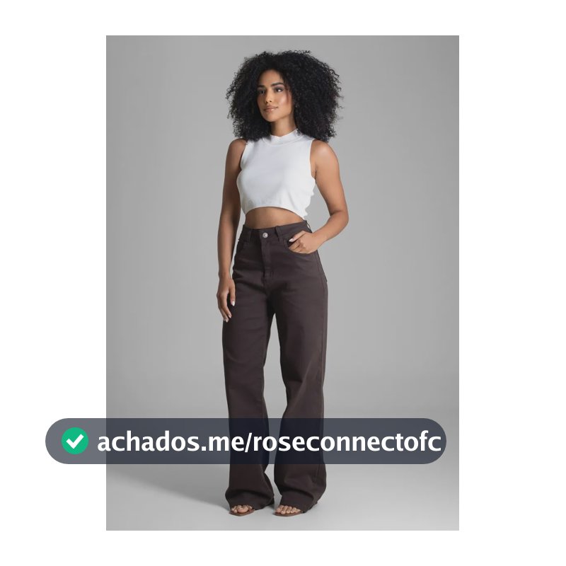 Sarja Sawary Feminina Calca Wide Leg_283450 Marrom Liso 38