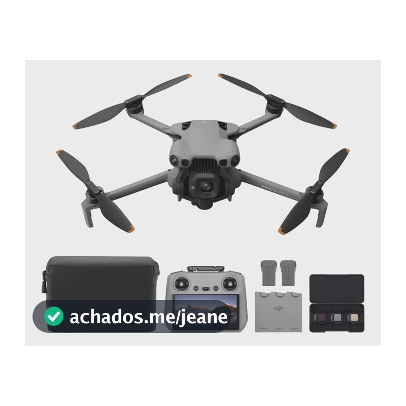 Drone Dji Mini 5 Pro Fly More Combo Plus (com Tela)br Dji068 Cinza