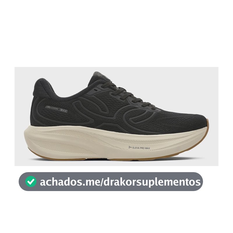 Tênis Olympikus Corre Max Preto 38 Br