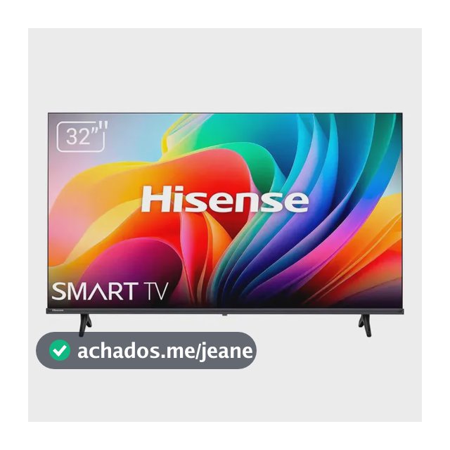 Smart Tv Hisense Hd 32  Polegadas 32a4nv Com Hdr10, Dts Virtual X, Compatibilidade Alexa