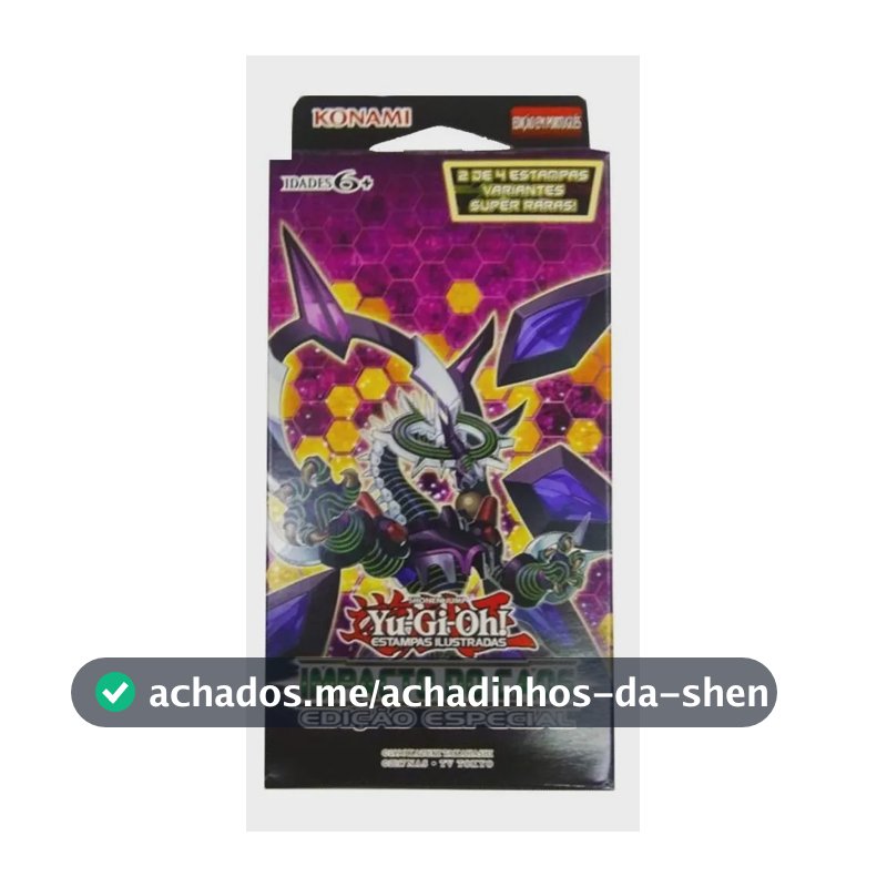 Baralho Yugioh Impacto do Caos Edição Especial Konami Português