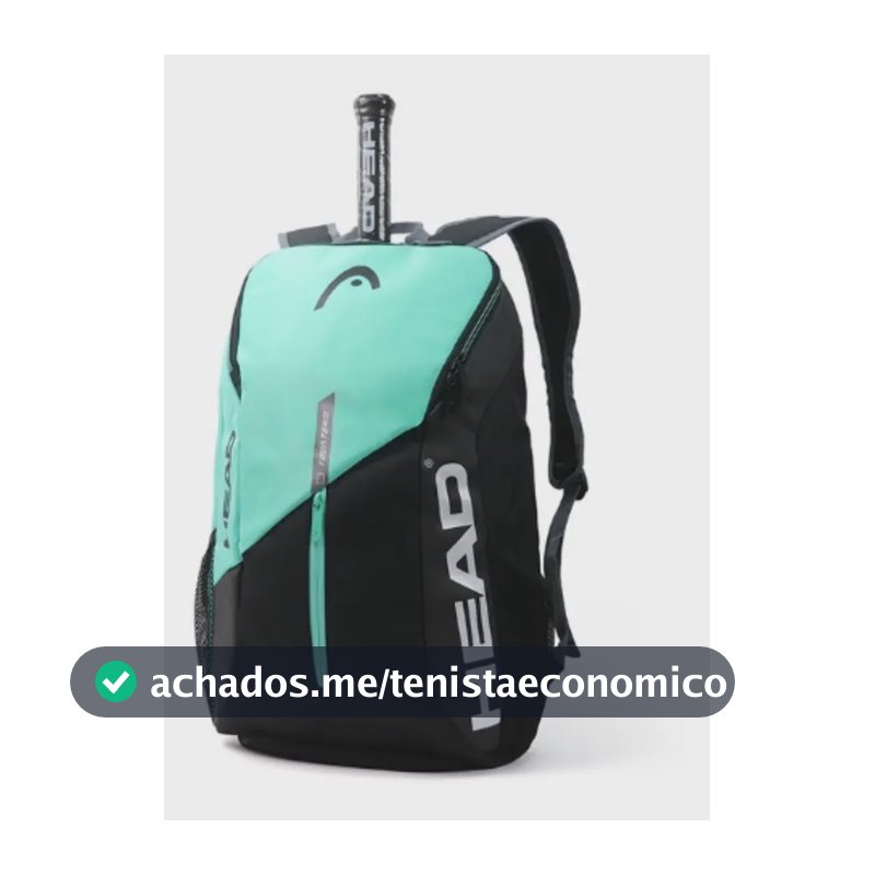 Mochila Raqueteira Tenis Tenista Head Tour Team Verde