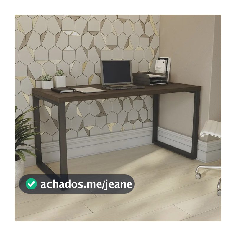 Mesa Diretor/Escritório Frame Munique 1,50m Cor Carvalho Kappesberg
