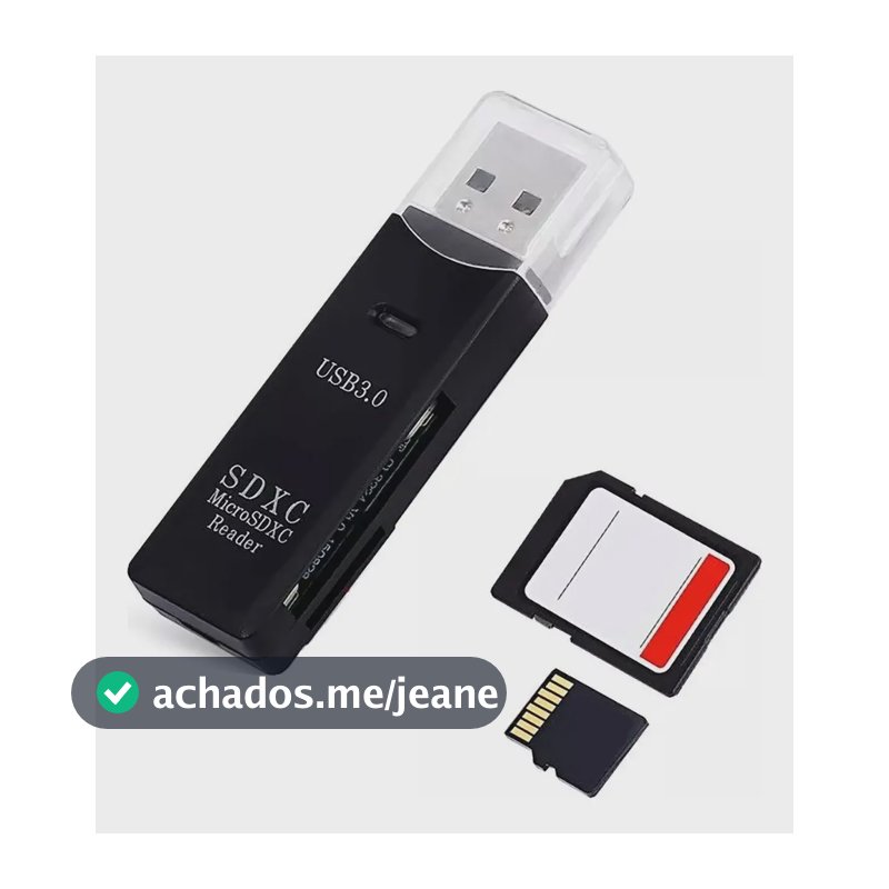 Leitor De Cartão Usb 3.0 Adaptador Micro Sd / Sdxc 5gbps