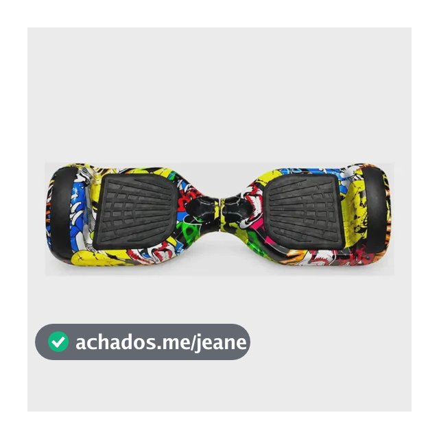 Skate Hoverboard Elétrico Led Música Infantil Adulto