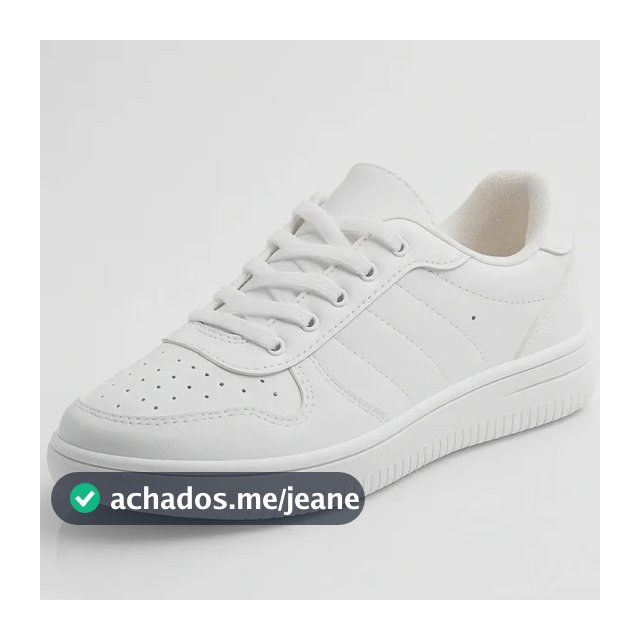 Tenis Casual Feminino Sneakers Branco Leve E Confortável