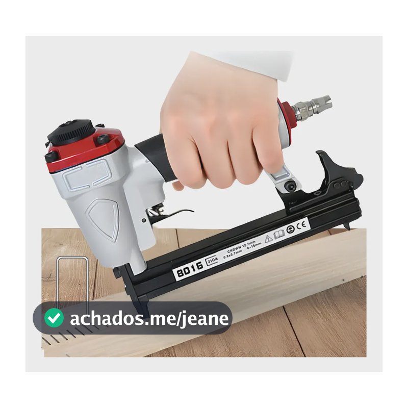 Grampeador Pneumático Tapeceiro Profissional Estofado 8016