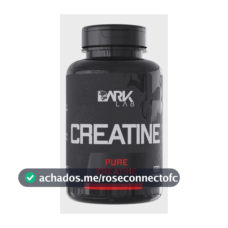 Creatina Dark Lab Premium em cápsula Sem sabor de 120 un