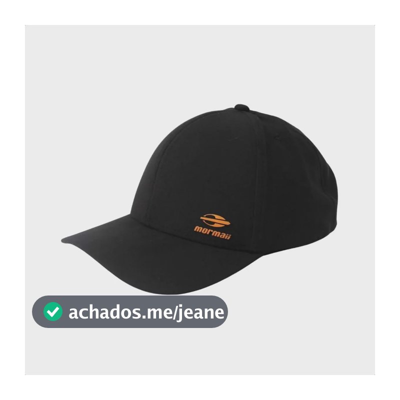 Boné Tour Mormaii Beach Tennis Series Unissex Praia Branco Preto Laranja Un