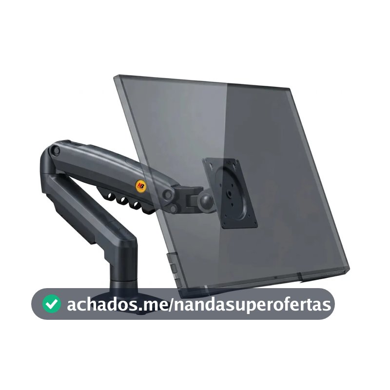 Suporte De Mesa Para Tv/monitor De 17 Até 30 Preto Nb F80