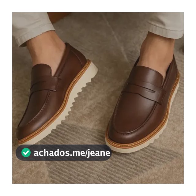 Vérez Mocassim Social Loafer Masculino Sintético
