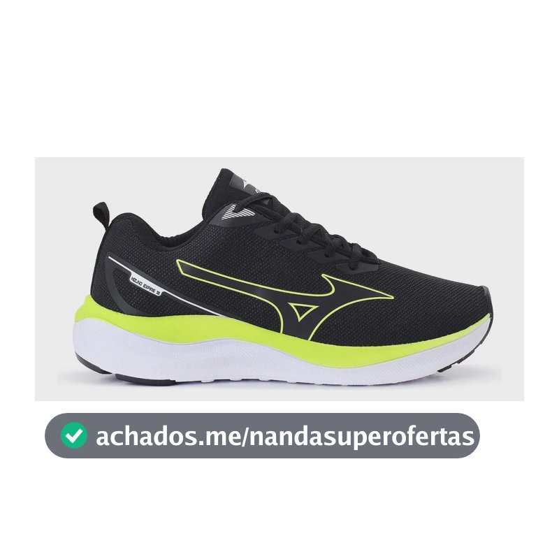 Tênis Mizuno Trainer 18 Masculino Exercícios E Caminhada Preto-verde Animal Print 40 Br