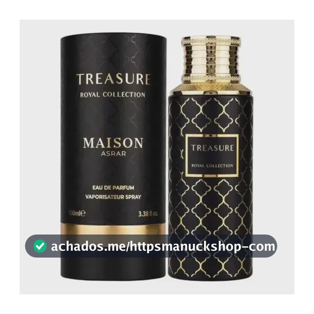 Coleção Maison Asrar Treasure Royal Edp 100 Ml