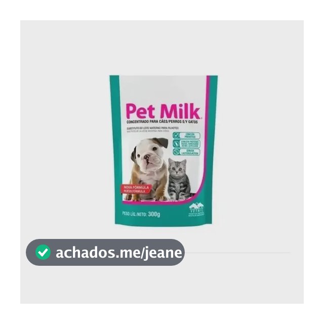 Pet Milk 300g - Vetnil