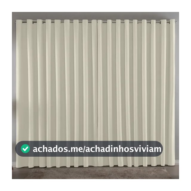 Cortina Blackout Em Tecido 3x2,80 100% Corta Luz Veda Calor