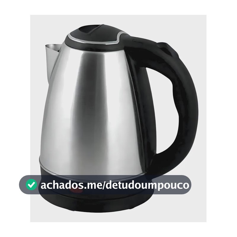 Chaleira Elétrica Clink de Inox 1.8L com Filtro e Desligamento Automático