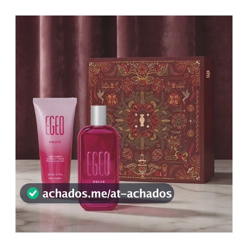Kit Presente Feminino Perfume Egeo Dolce (2 itens) O Boticário