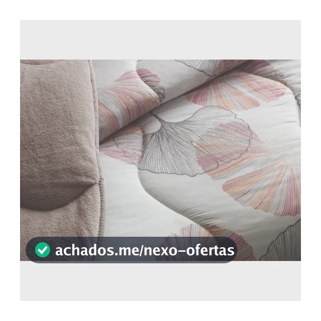 Coberdrom Edredom Grosso Dupla Face Blend Comfort Casal Altenburg