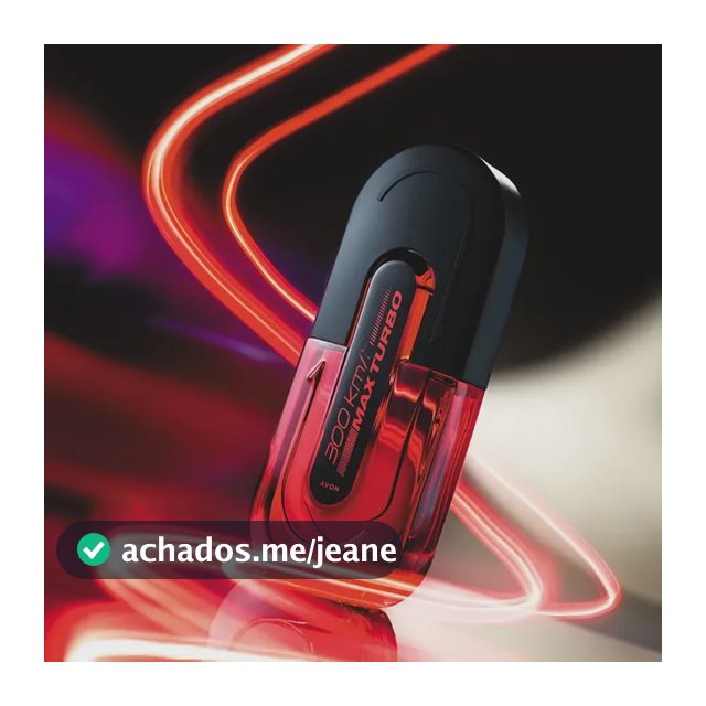 Deo Colônia Avon 300Km/H Max Turbo 100ml