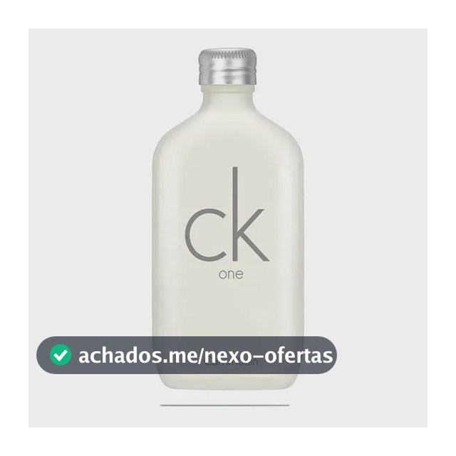 Perfume Unissex Calvin Klein Ck One 100ml Eau de Toilette EDT Cítrico Aromático Compartilhável