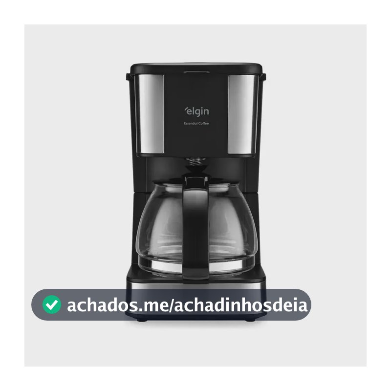 Cafeteira elétrica Essential Coffe – 19 xícaras jarra de vidro Elgin