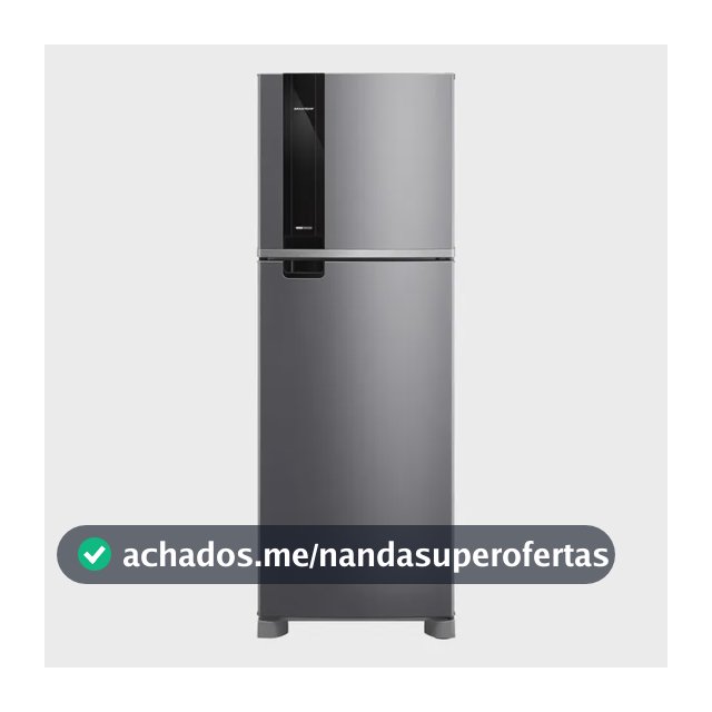 Geladeira Brastemp Frost Free 385 Litros Duplex Inox - BRM46MK