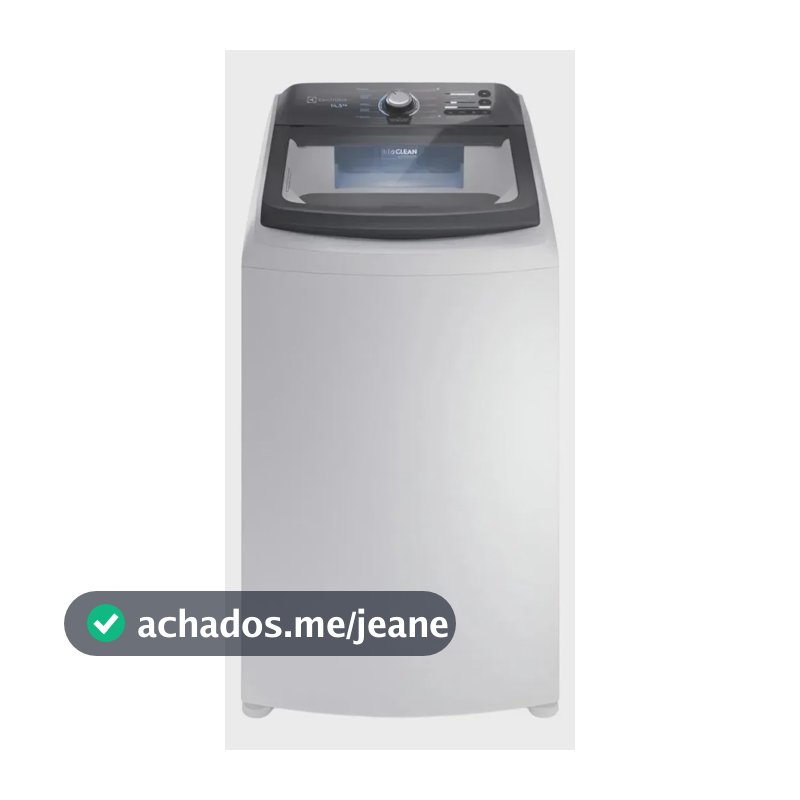 Máquina De Lavar Roupas Electrolux Efficient Lee15 14,5kg Branco