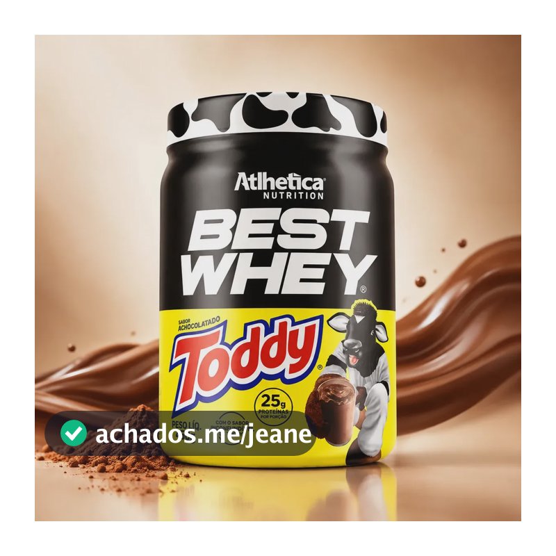 Best Whey (450 G) Toddy Atlhetica Nutrition Sabor Chocolate