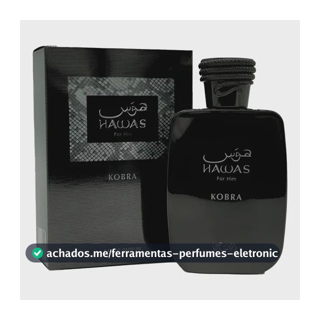 Perfume Hawas Kobra Rasasi Masculino Edp 100ml