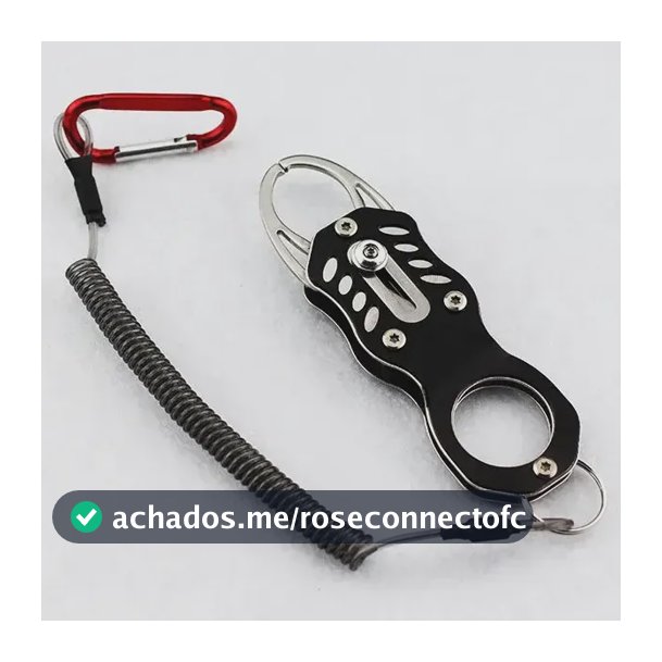 Mini Alicate De Contenção Pega Peixe Em Inox