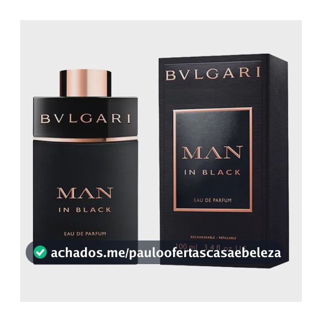 Bvlgari Man In Black Eau De Parfum ( Edp ) 100ml Masculino