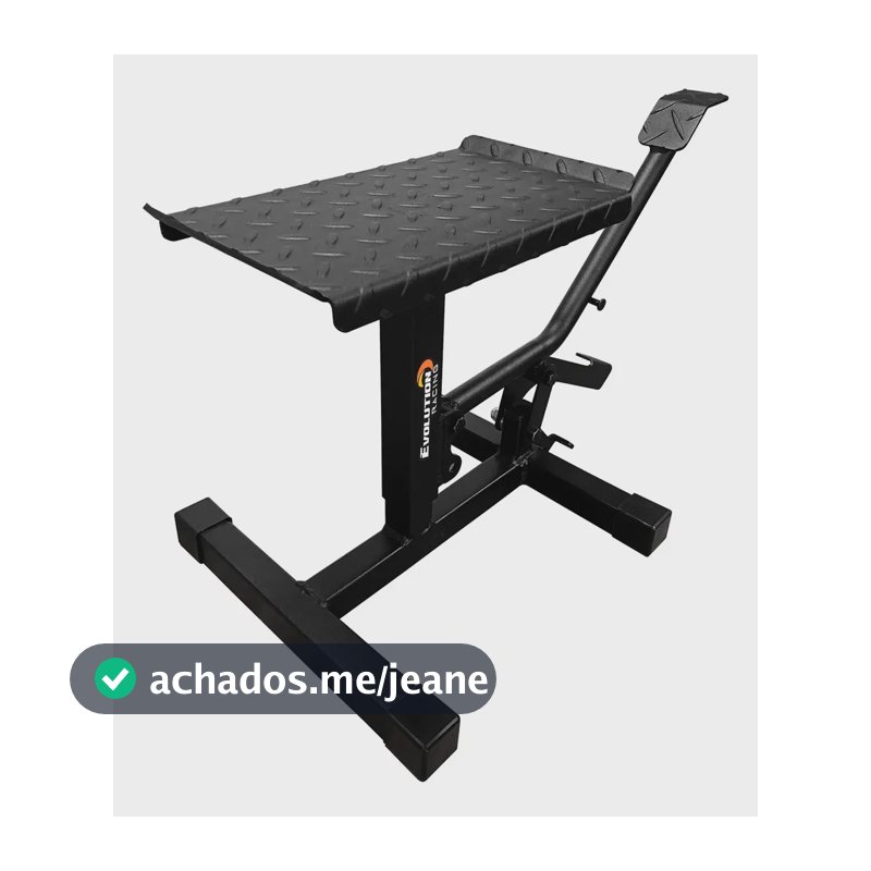 Cavalete Elevador Moto Motocross Trilha Off Road Evolution