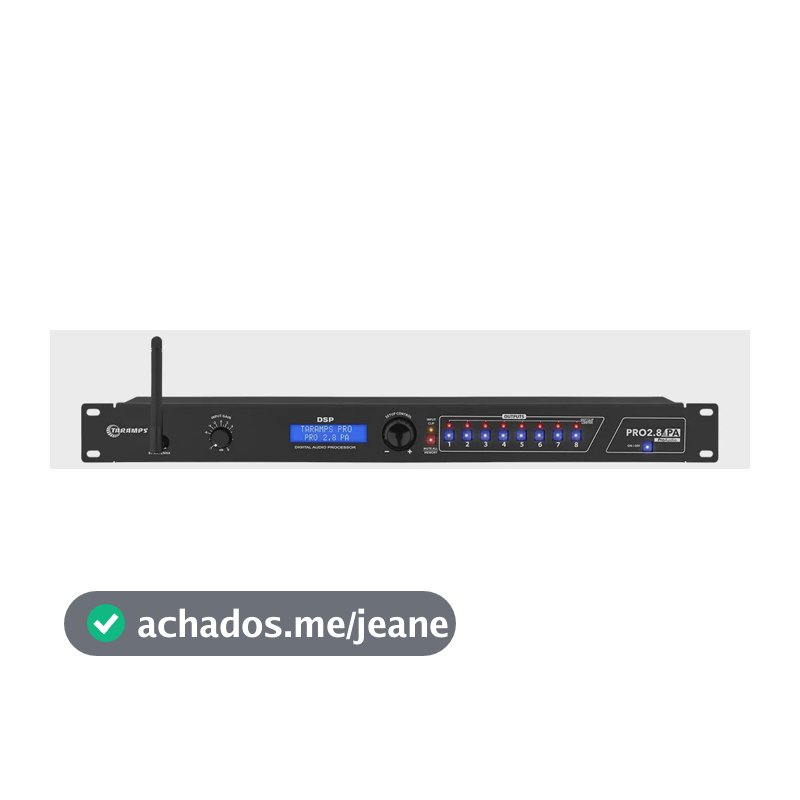Processador Taramps Pro 2.8 Pa Profissional App Bluetooth