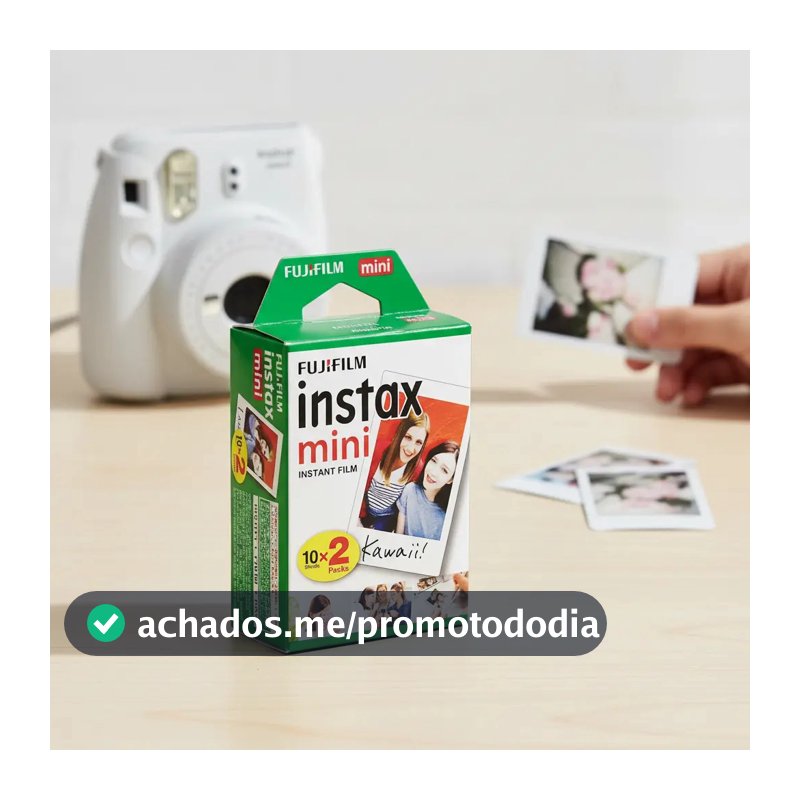 Filme Instantâneo Instax Mini 7s 20 Fotos
