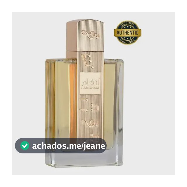 Perfume Arabe Angham Eau De Parfum 100ml Lattafa