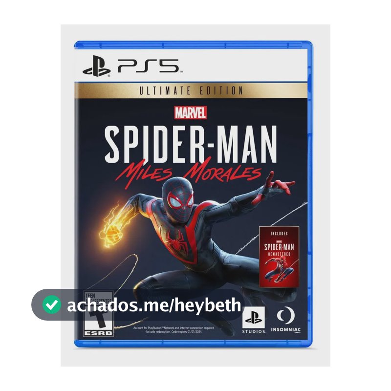 Spider-Man: Miles Morales Ultimate Edition PlayStation 5 (Físico)