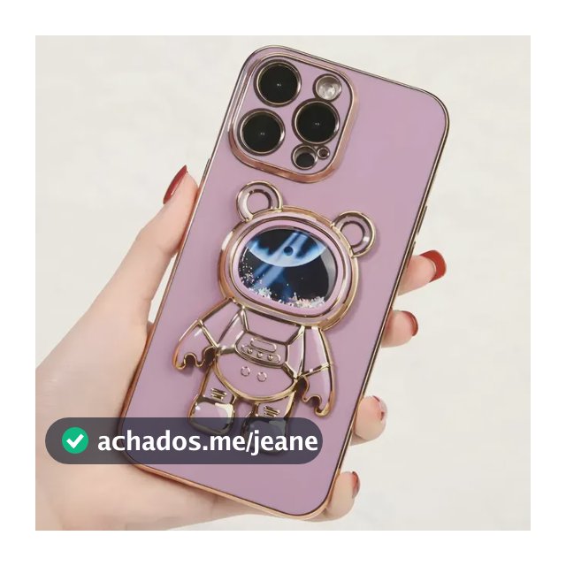 Capa Case Capinha Para Motorola Com Suporte Astronauta Luxo