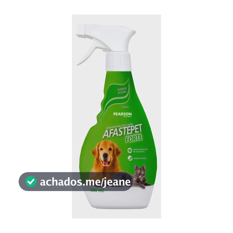 Afastepet Forte Pearson Educador Para Cães E Gatos 500ml