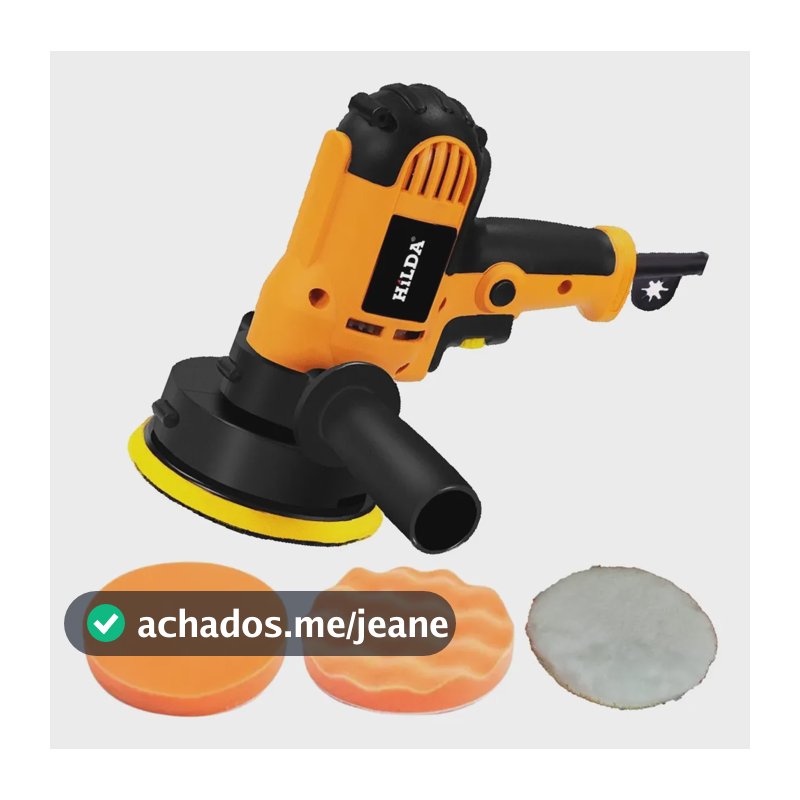 Politriz Polidora Automotiva Lixadeira 5 Polegadas (125 mm) Hilda Rosca M14