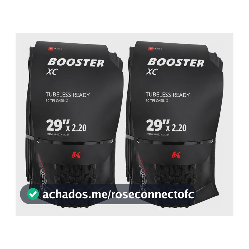 Par Pneu Kenda Booster Xc Elite Sct 29x2.20 Kvl Tubeless Preto