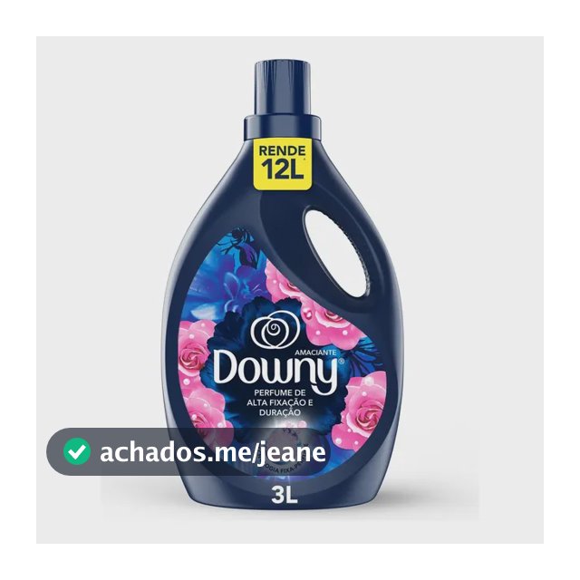 Amaciante Downy Concentrado Brisa Intenso 3L Rende 12L