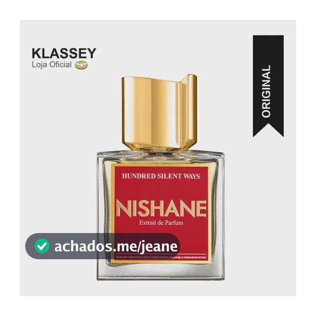 Perfume Hundred Silent Ways Nishane Extrait 50ml Original