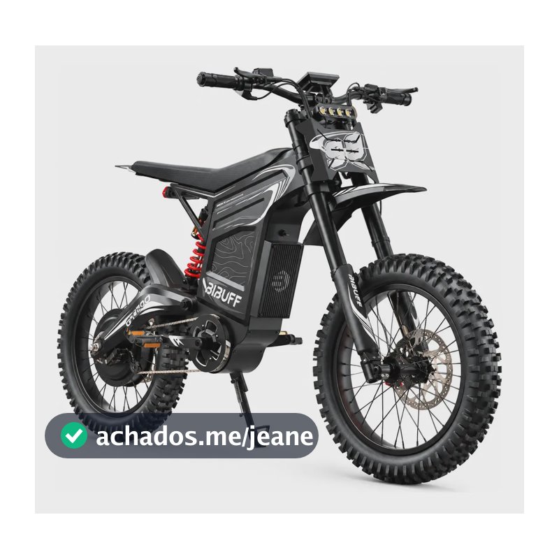 Gt600 Moto Elétrica Off-road 72v 30ah 4000w Preto A
