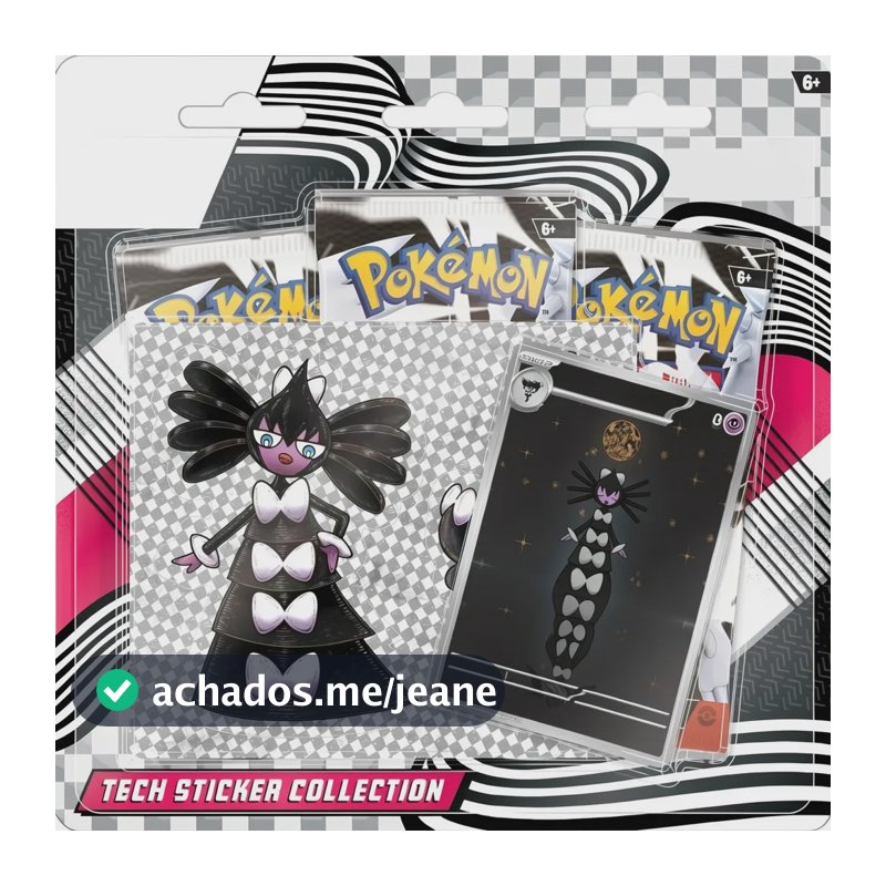 Scarlet & Violet: White Flare - Tech Sticker Collection Inglês