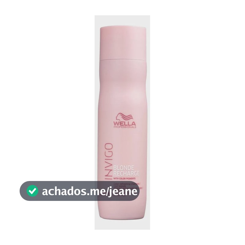 Blonde Recharge Shampoo 250ml - Invigo | Wella Professionals