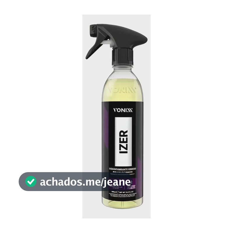 Produto Para Tirar Ferrugem Limpa Rodas Izer Vonixx 500ml