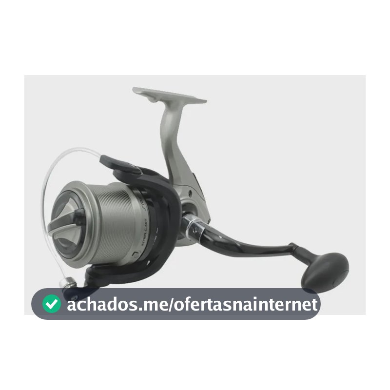 Molinete De Pesca Inter Cast 8000 Saint Para Praia Grafite 4 Rolamentos Arrasto 8kg
