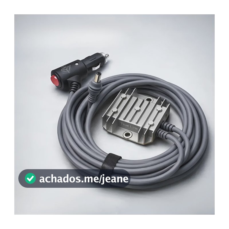 Conversor Starlink Mini Entrada 12v Saída 30v Veicular 4m 12v/24v Para 30v
